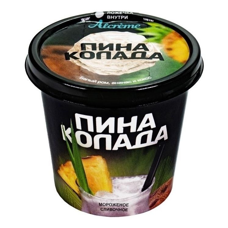 

Мороженое сливочное Alcreme Пина Колада 150 г