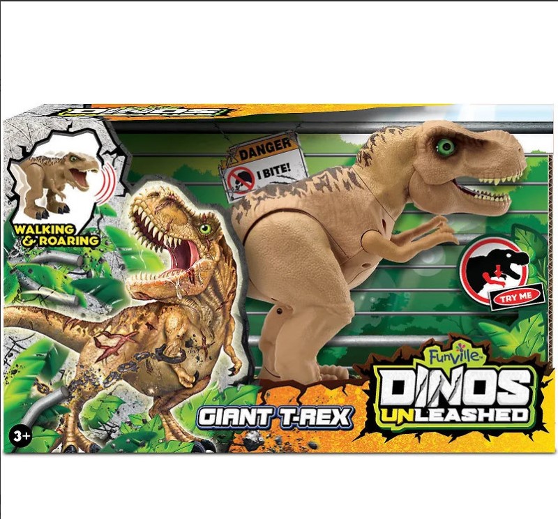 Гигантский Т-Рекс Dinos Unleashed со светом, звуком и электромеханизмами 31121FI