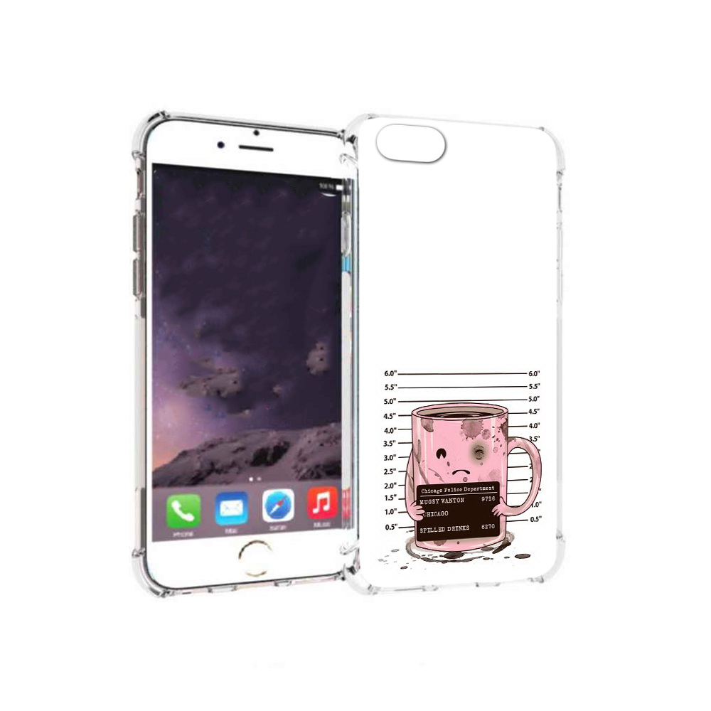 

Чехол MyPads Tocco для Apple iPhone 6 кружка (PT54043.605.420), Прозрачный, Tocco