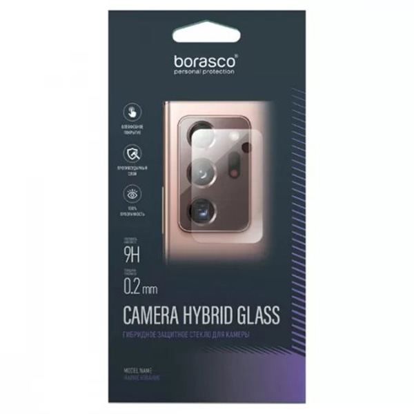

Стекло для камеры BoraSCO Camera Hybrid Glass для Samsung Galaxy M32