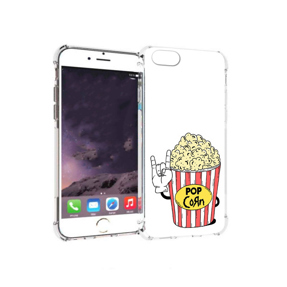

Чехол MyPads Tocco для Apple iPhone 6 крутой попкорн (PT54043.605.427), Прозрачный, Tocco
