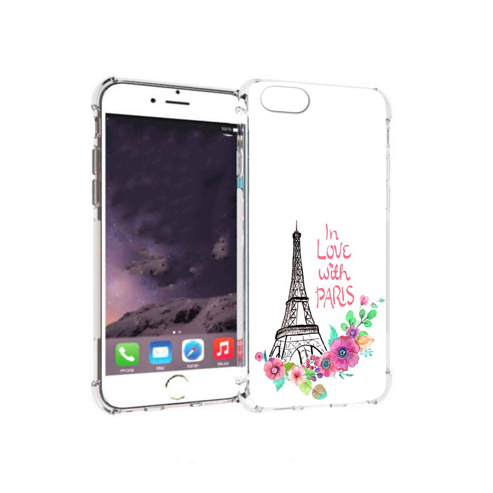 

Чехол MyPads Tocco для Apple iPhone 6 любимый париж (PT54043.605.452), Прозрачный, Tocco