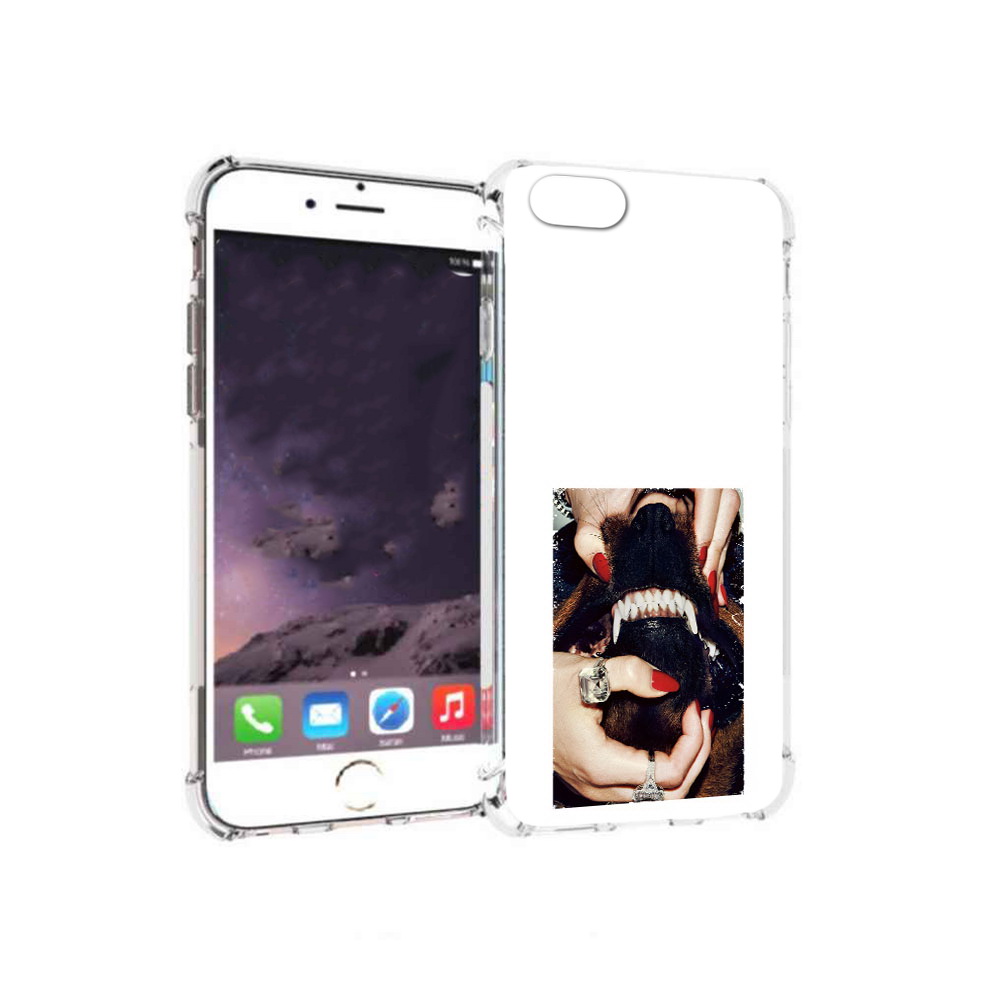 

Чехол MyPads Tocco для Apple iPhone 6 маникюр (PT54043.605.457), Прозрачный, Tocco