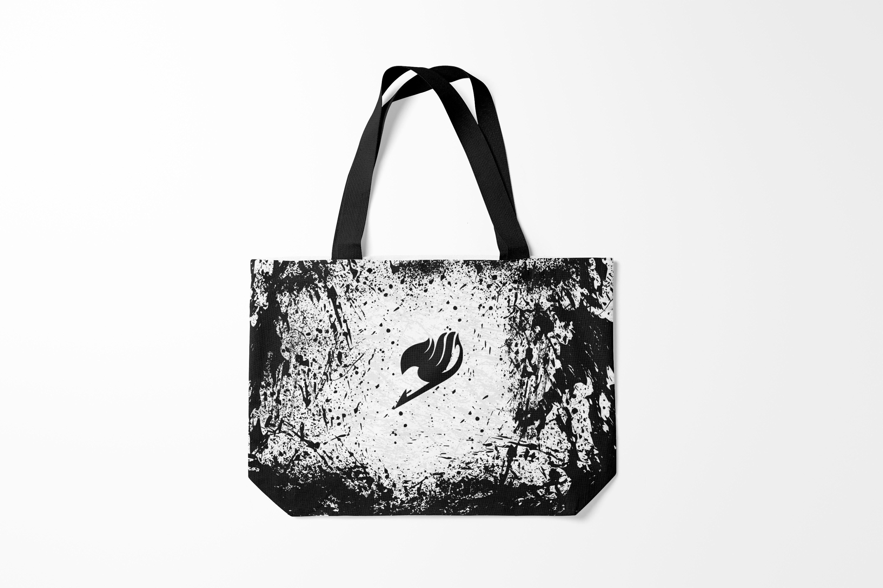 

Сумка шoппер унисекс Burnettie Хвост Феи абстракция Фейри Тейл, черный, Хвост Феи абстракция Фейри Тейл