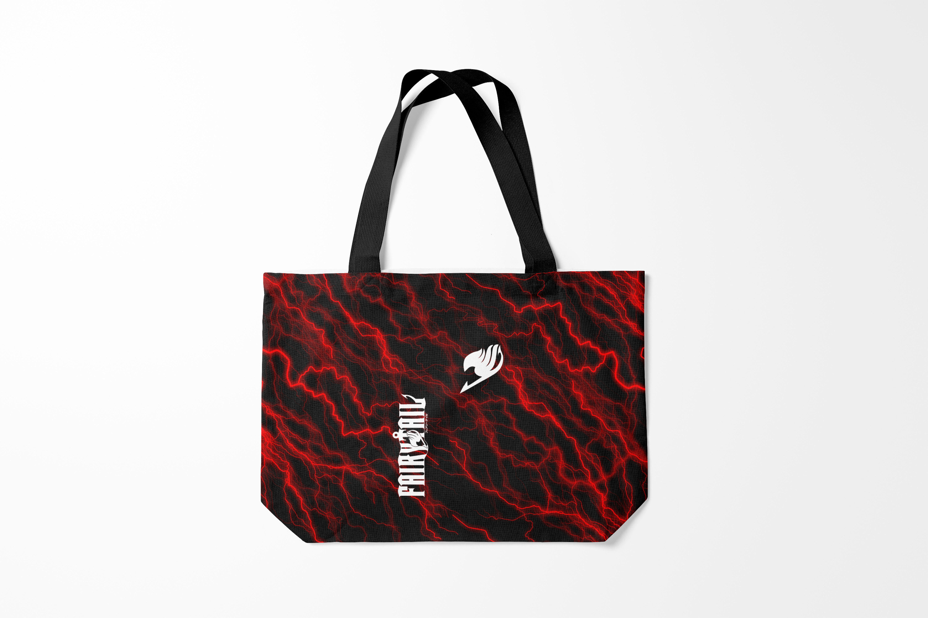 

Сумка шoппер унисекс Burnettie Хвост Феи Helmet Fairy tail red lightning, черный, Хвост Феи Helmet Fairy tail red lightning