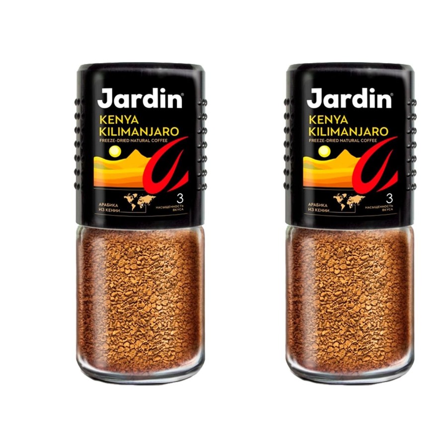 

Кофе растворимый Jardin Kenya Kilimanjaro, 95 г х 2 шт, Jardin Kenya Kilimanjaro 95 г