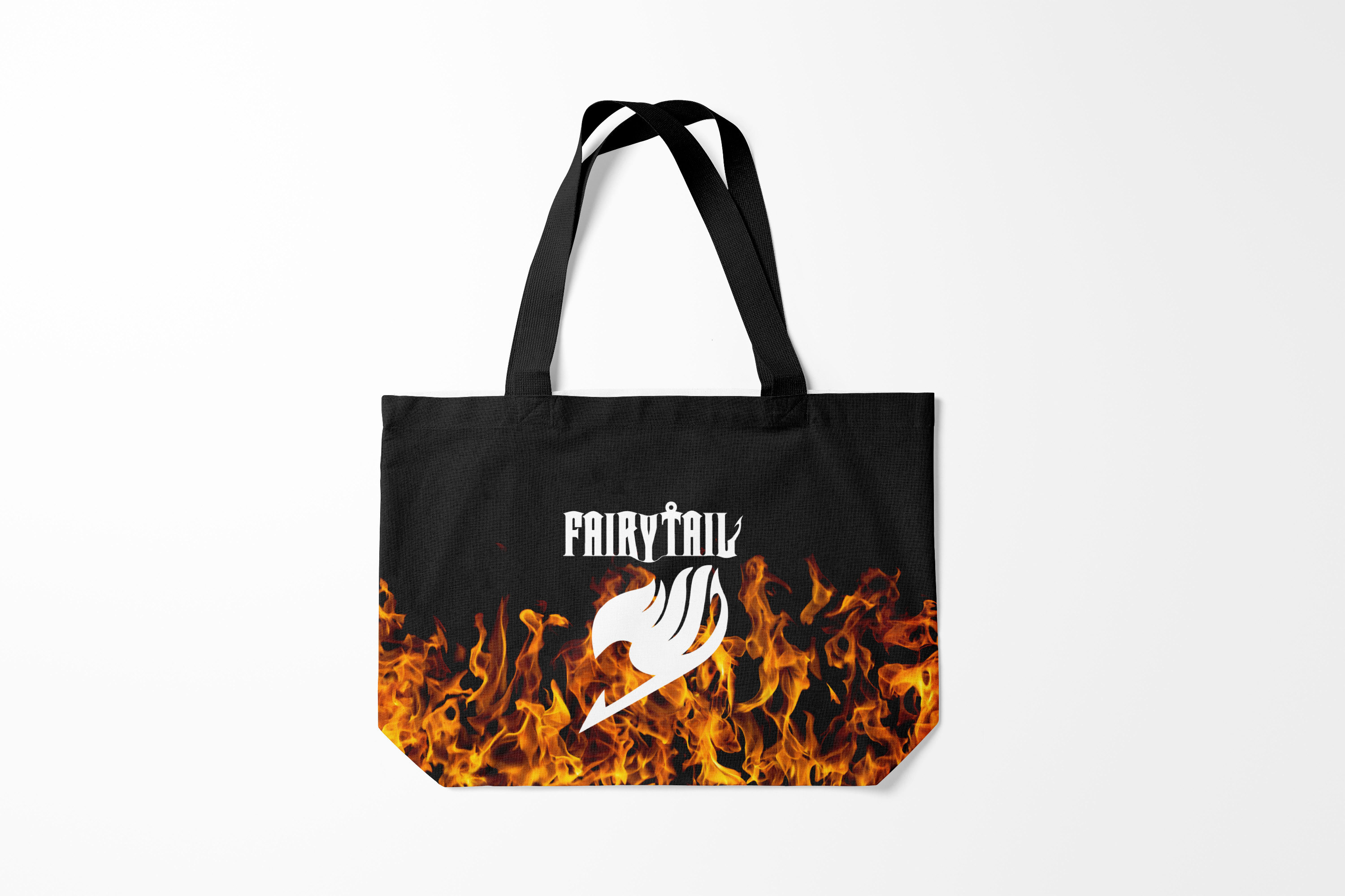 

Сумка шoппер унисекс Burnettie Хвост Феи Helmet Fairy tail fire, черный, Хвост Феи Helmet Fairy tail fire