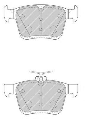 

Комплект тормозных колодок Ferodo FDB4434