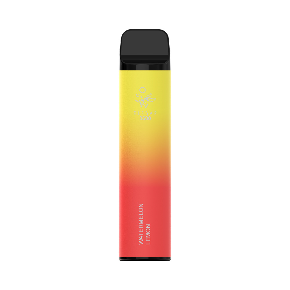 

Одноразовая электронная сигарета с подзарядкой Elf Bar 3600 Watermelon Lemon, 20 мг