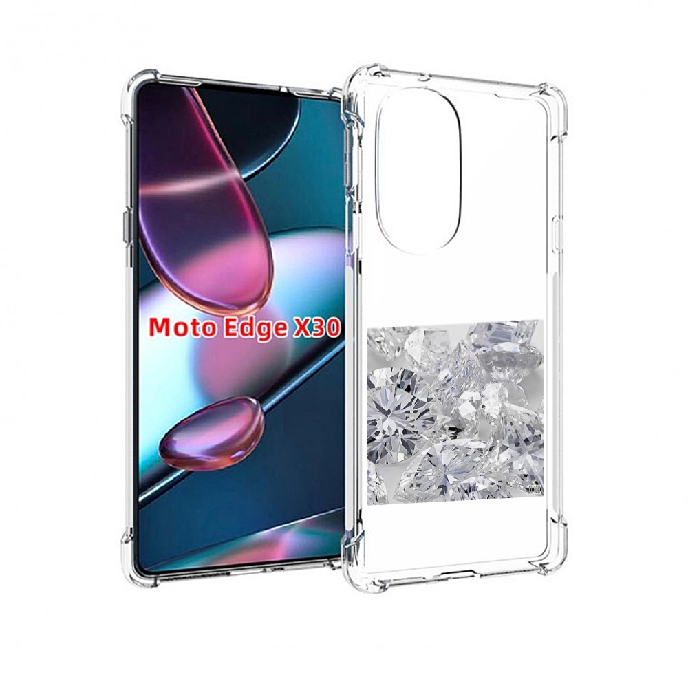 

Чехол MyPads Drake & Future - What a Time To Be Alive для Motorola Moto Edge X30, Прозрачный, Tocco