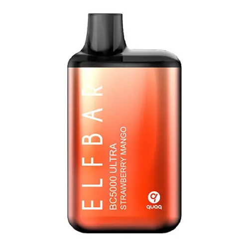 

Одноразовая электронная сигарета с подзарядкой Elf Bar Ultra BC5000 Strawberry Mango,20 мг