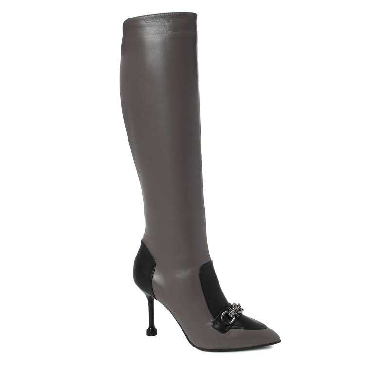 

Сапоги женские Giovanni Fabiani W22259 серые 40 EU, W22259