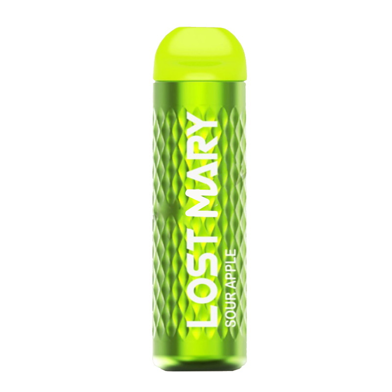 

Одноразовая электронная сигарета Lost Mary 3000 Pro Sour Apple, 20 мг