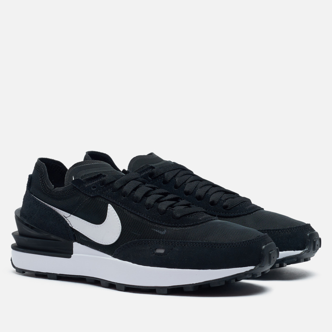 фото Кроссовки женские nike waffle one черные 6.5 us