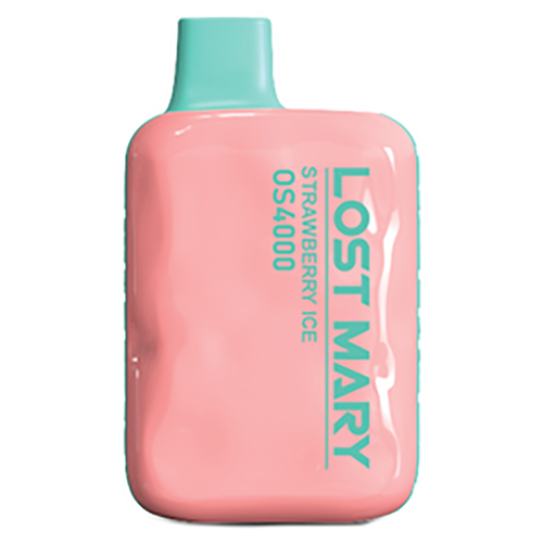 

Одноразовая POD система Lost Mary OS 4000 Strawberry Ice, 20 мг