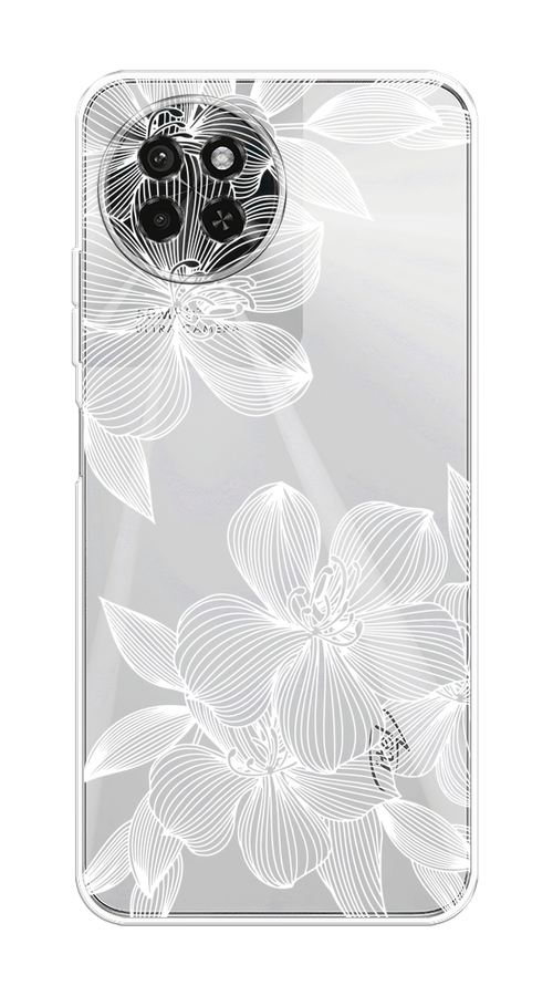

Чехол на Itel S23 "Крокус", Белый;прозрачный, 3201450-1