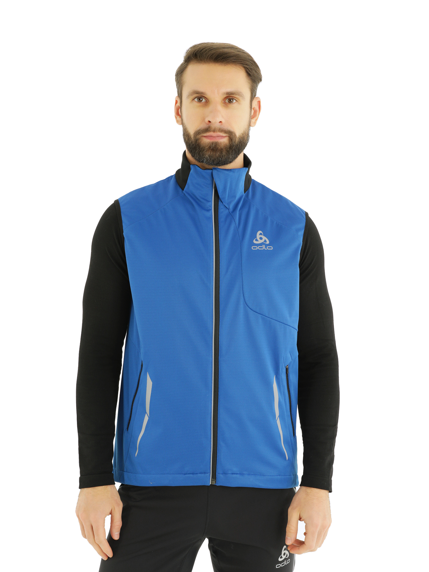 

Жилет мужской Odlo Vest Frequency синий L, Vest Frequency