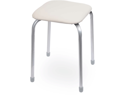 фото Табурет классика3 на 4-х ножках тк03 серый nika