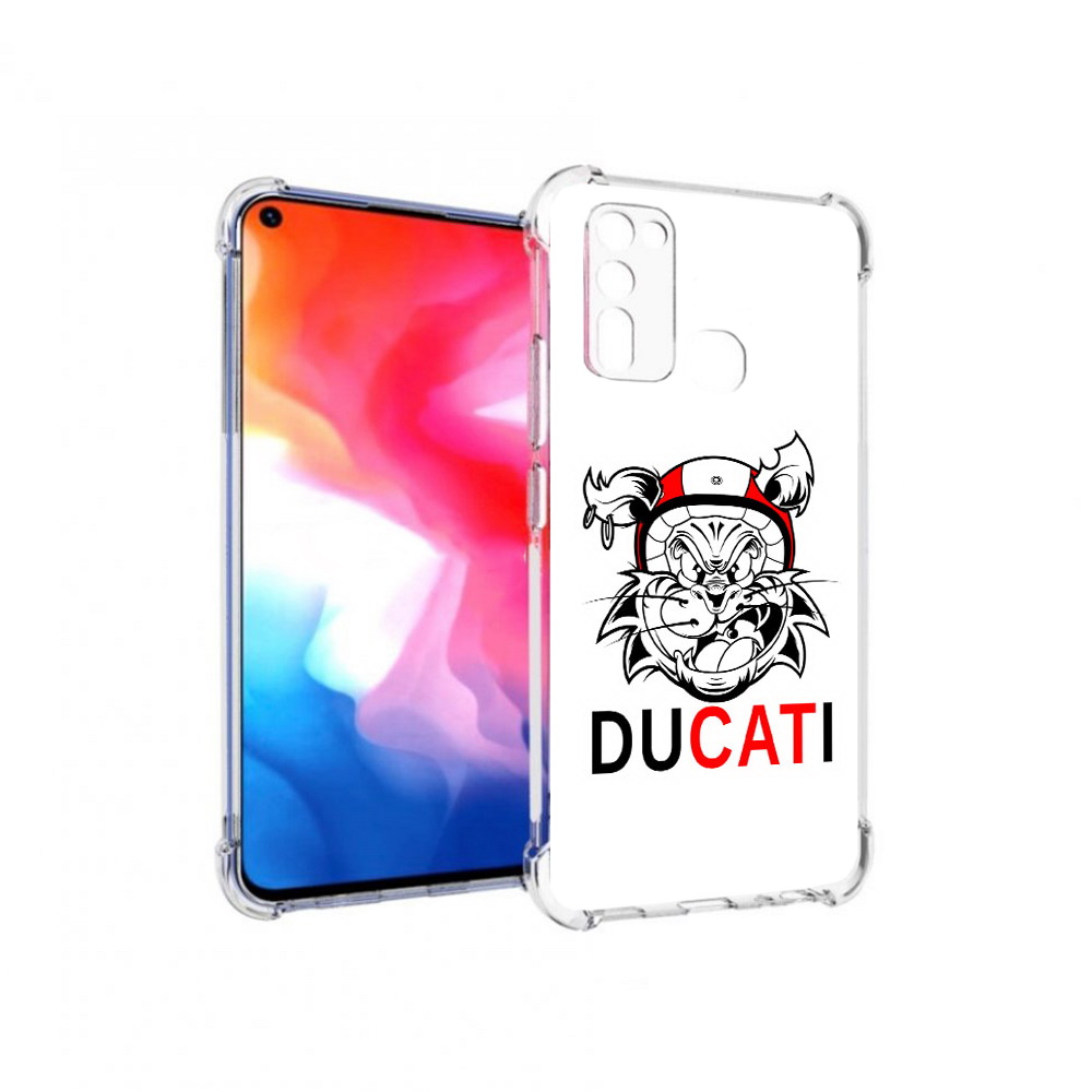 

Чехол MyPads Tocco для Vivo Y50 дукати (PT226982.418.339), Прозрачный, Tocco