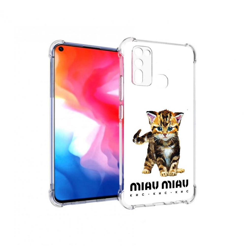 

Чехол MyPads Tocco для Vivo Y50 Бренд miau miau (PT226982.418.34), Прозрачный, Tocco