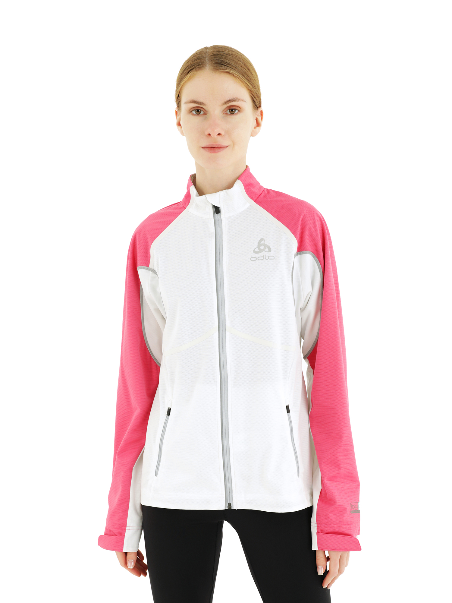 

Спортивная ветровка женская Odlo Jacket Frequency X белая L, Jacket Frequency X