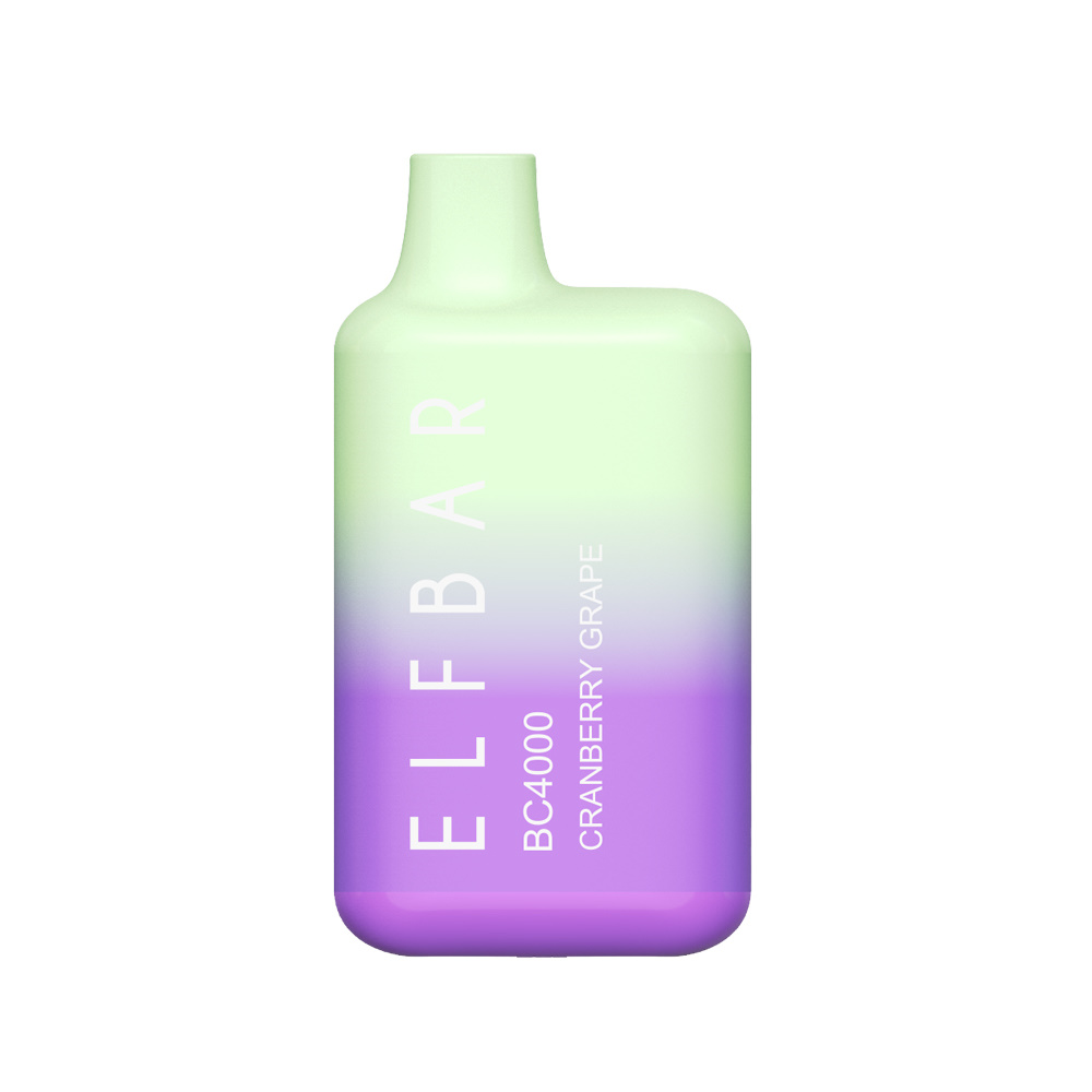 

Одноразовая электронная сигарета с подзарядкой Elf Bar BC4000 Cranberry Grape, 20 мг