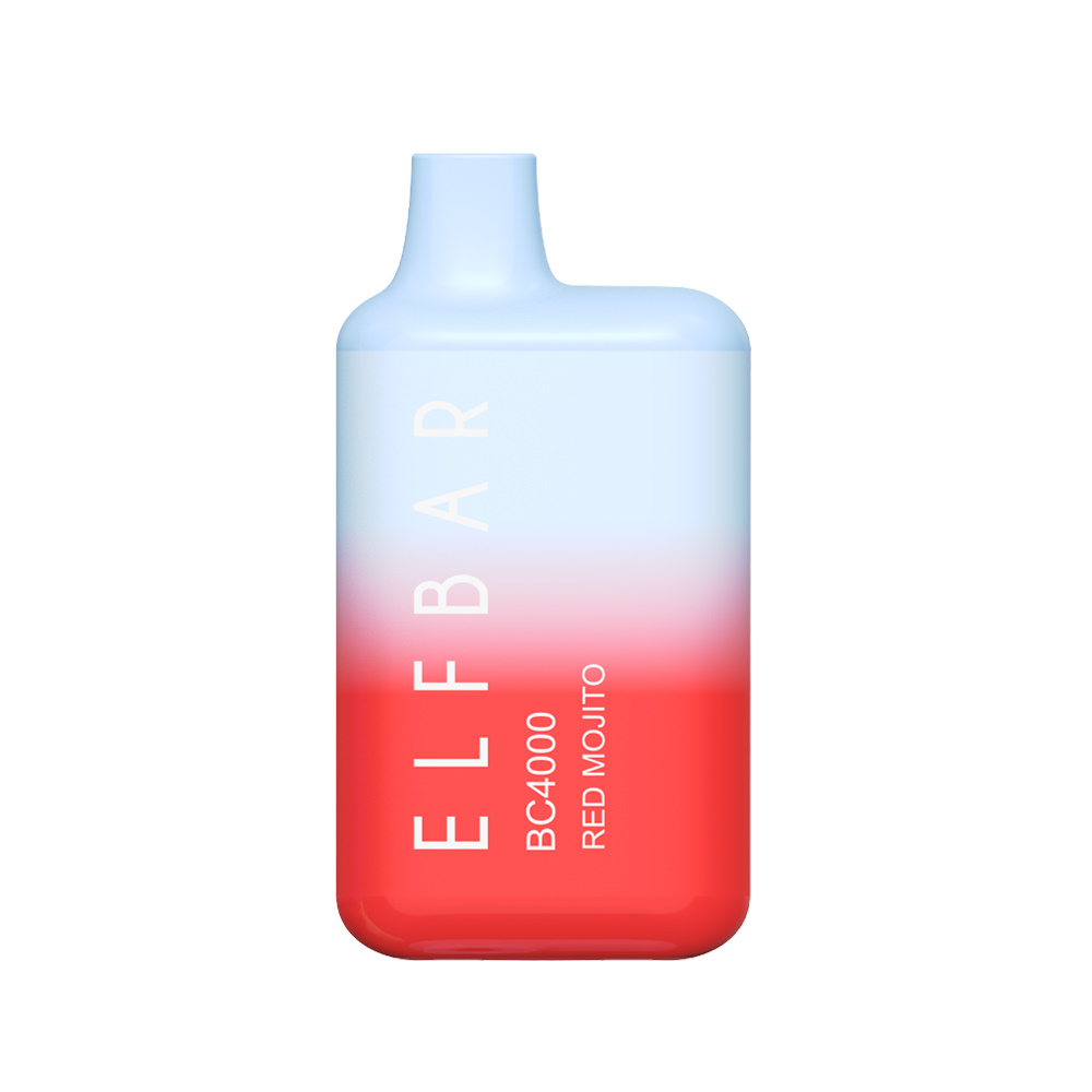 

Одноразовая электронная сигарета с подзарядкой Elf Bar BC4000 Red Mojito, 20 мг