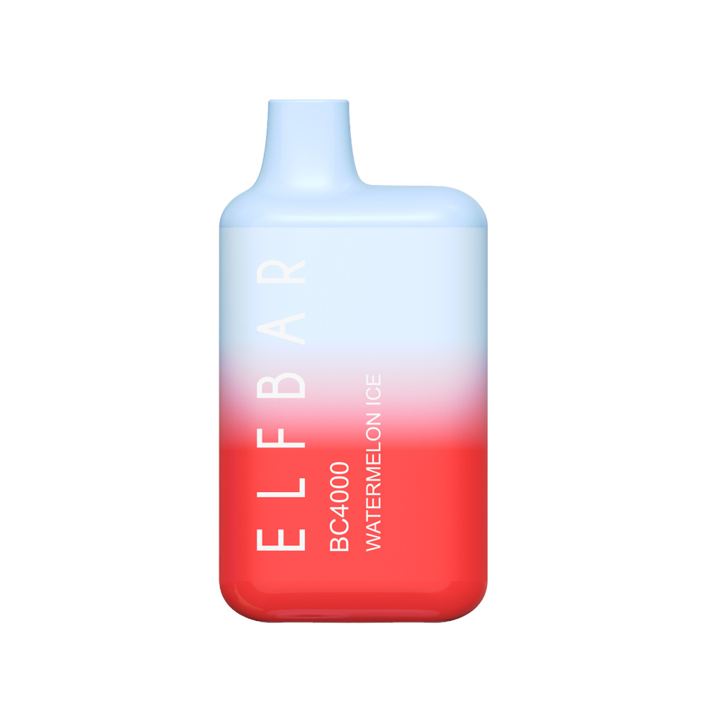 

Одноразовая электронная сигарета с подзарядкой Elf Bar BC4000 Watermelon Ice, 20 мг