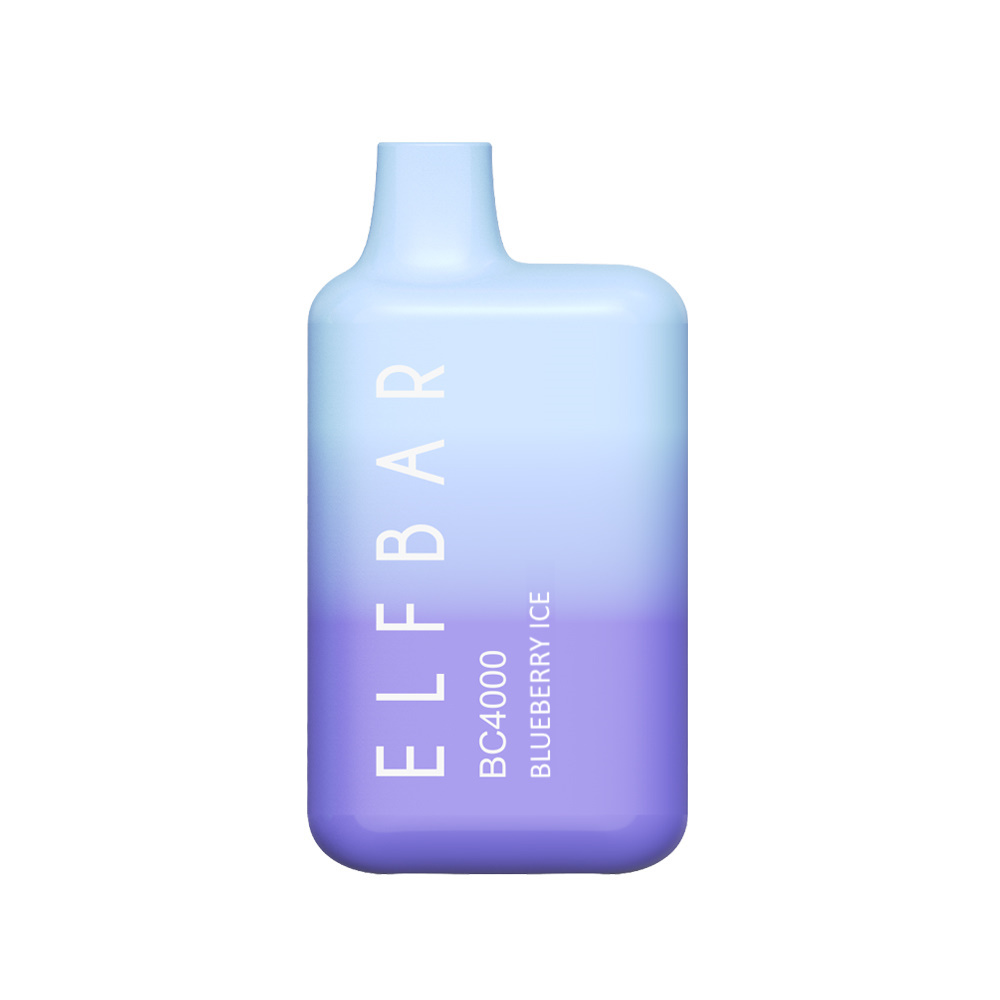 

Одноразовая электронная сигарета с подзарядкой Elf Bar BC4000 Blueberry Ice, 20 мг