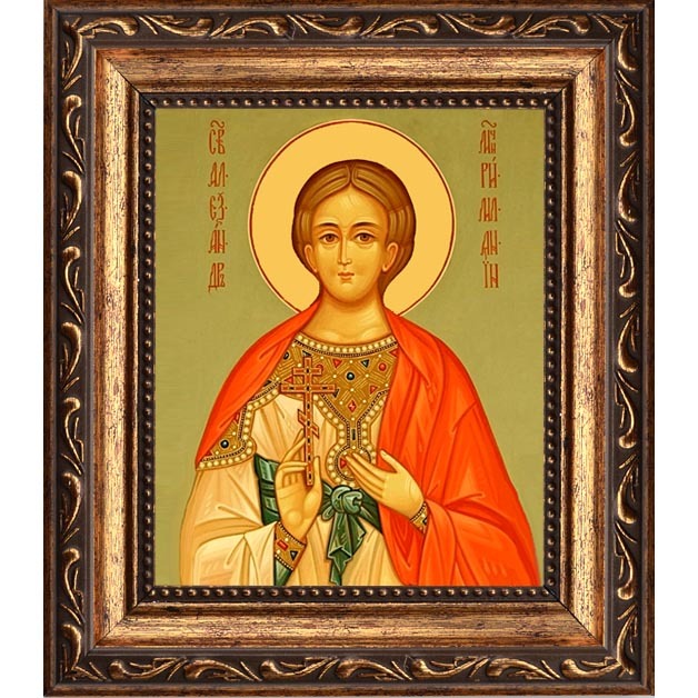 

Александр Римлянин мученик. Икона на холсте.