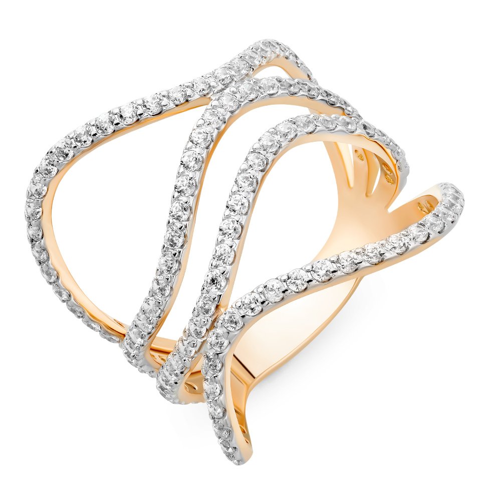 

Кольцо из красного золота с фианитом р.  585Gold 301009758, 301009758