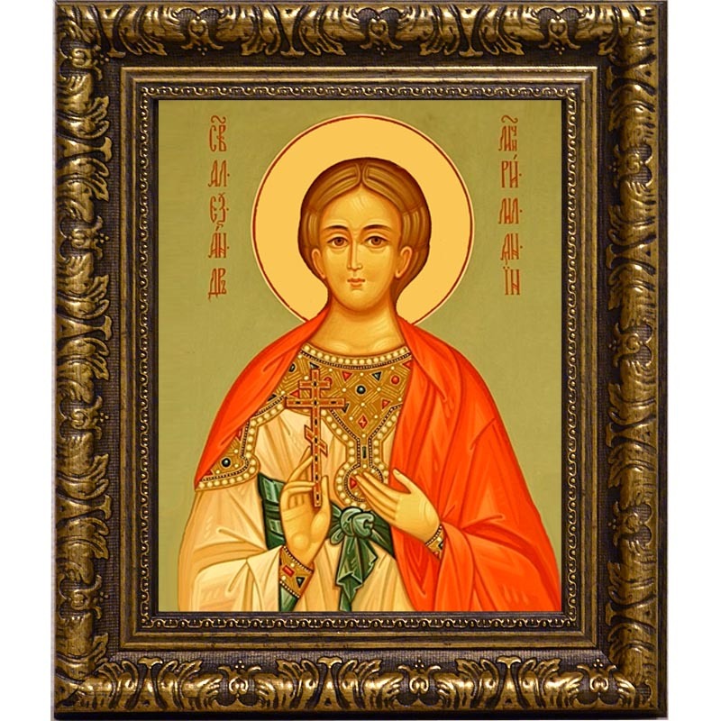 

Александр Римлянин мученик. Икона на холсте.