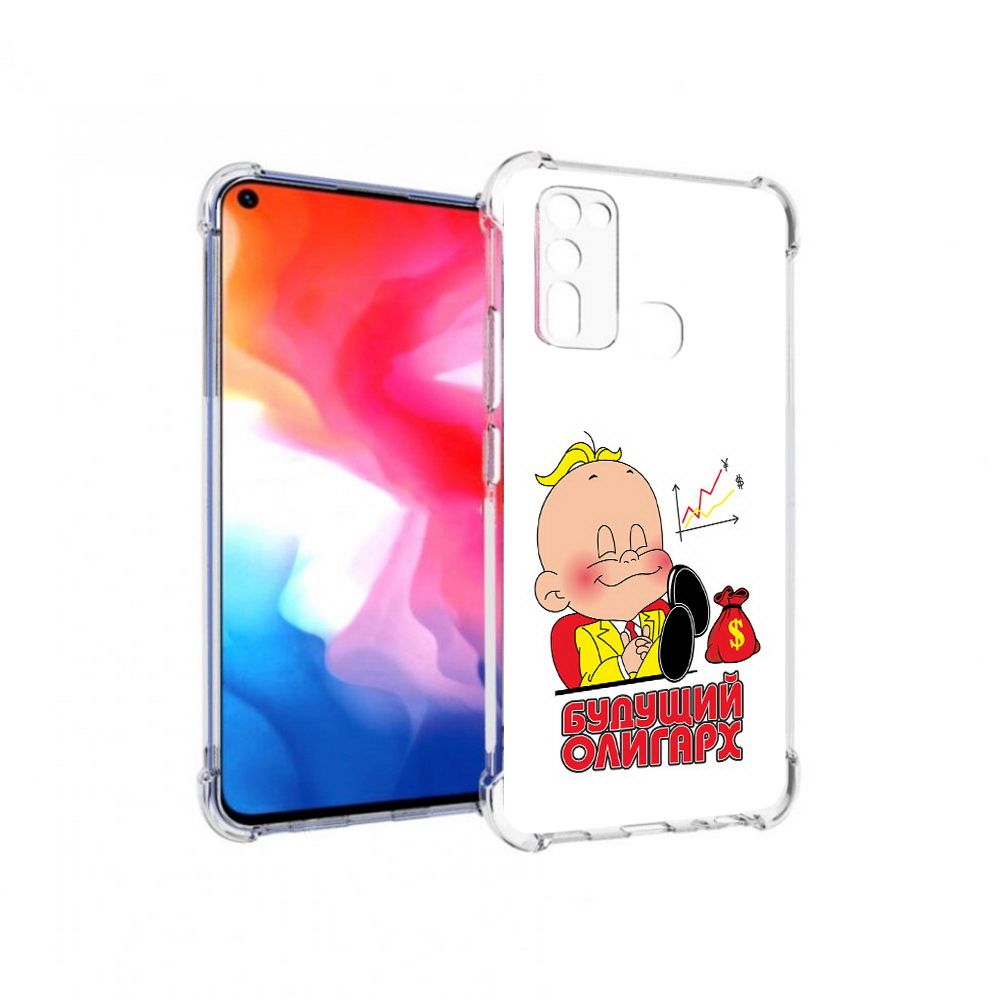 

Чехол MyPads Tocco для Vivo Y50 Будущий олигарх (PT226982.418.37), Прозрачный, Tocco