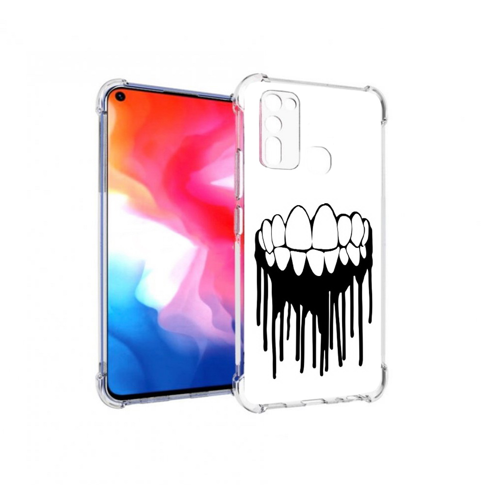 

Чехол MyPads Tocco для Vivo Y50 зубы (PT226982.418.372), Прозрачный, Tocco