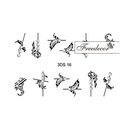 

3D-слайдер,Freedecor, №S16, Черный