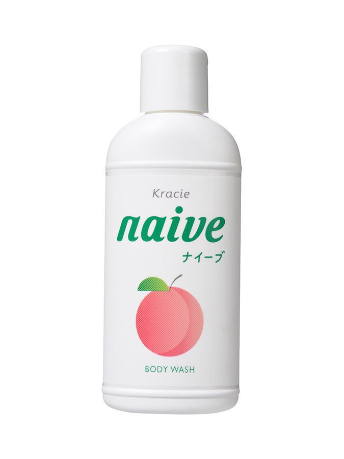 Мыло жидкое для тела Kracie Naive с экстрактом листьев персикового дерева  80 мл обас жидкое мыло для тела грейпфрут 300 мл