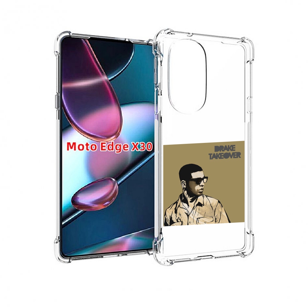 

Чехол MyPads Drake - Takeover для Motorola Moto Edge X30, Прозрачный, Tocco
