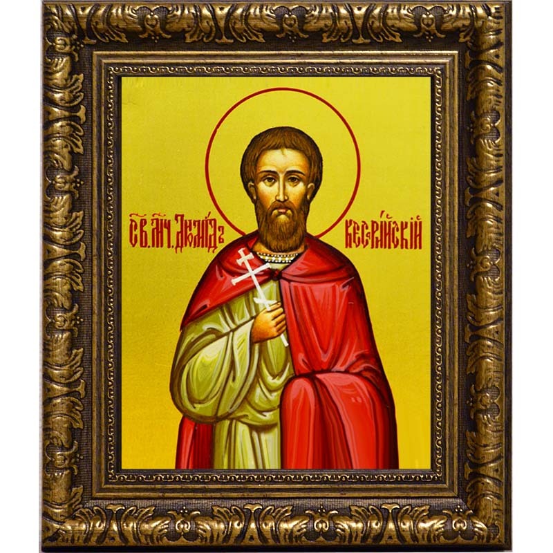 

Диомид Кесарийский Мученик. Икона на холсте.