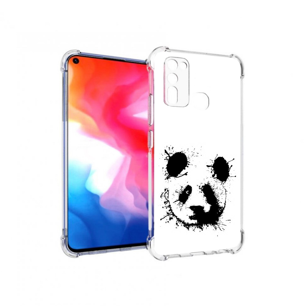 

Чехол MyPads Tocco для Vivo Y50 клякса-панда (PT226982.418.389), Прозрачный, Tocco