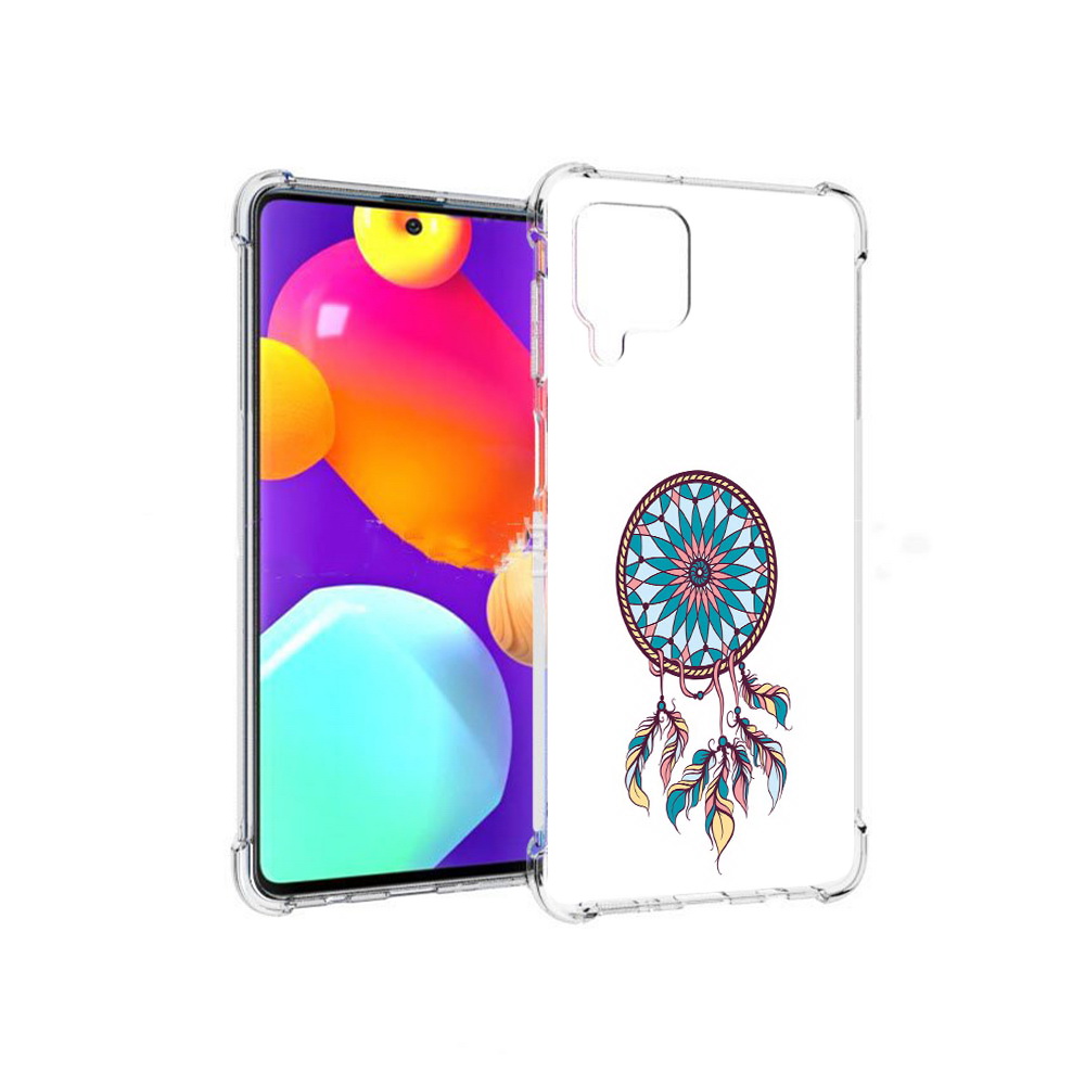

Чехол MyPads Tocco для Samsung Galaxy M62 ловец снов синий (PT158430.541.443), Прозрачный, Tocco