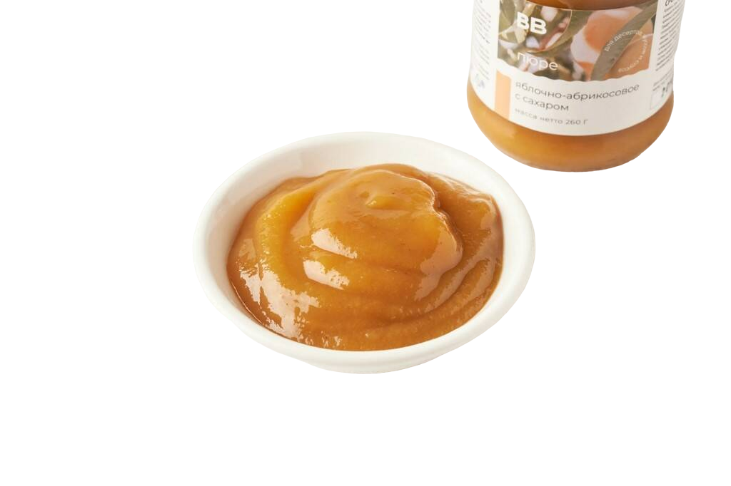 

Пюре яблочно-абрикосовое ВкусВилл 260 г, яблочно-абрикосовое