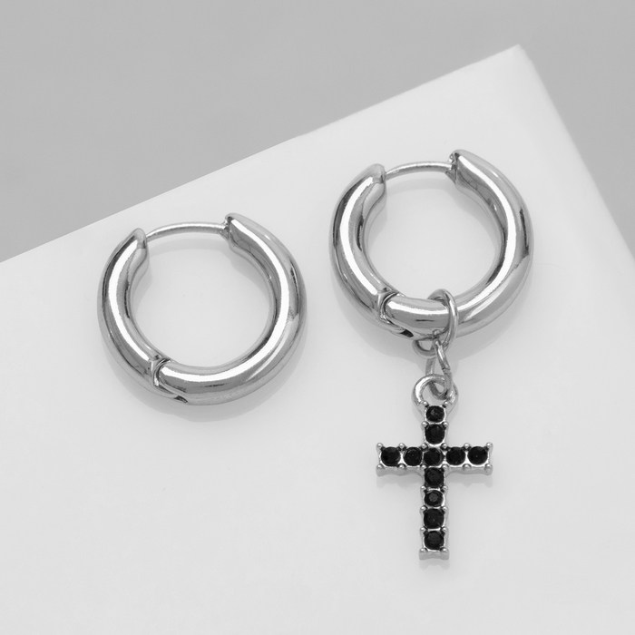 

Серьги из бижутерного сплава Queen fair 10487624, стразы, 10487624
