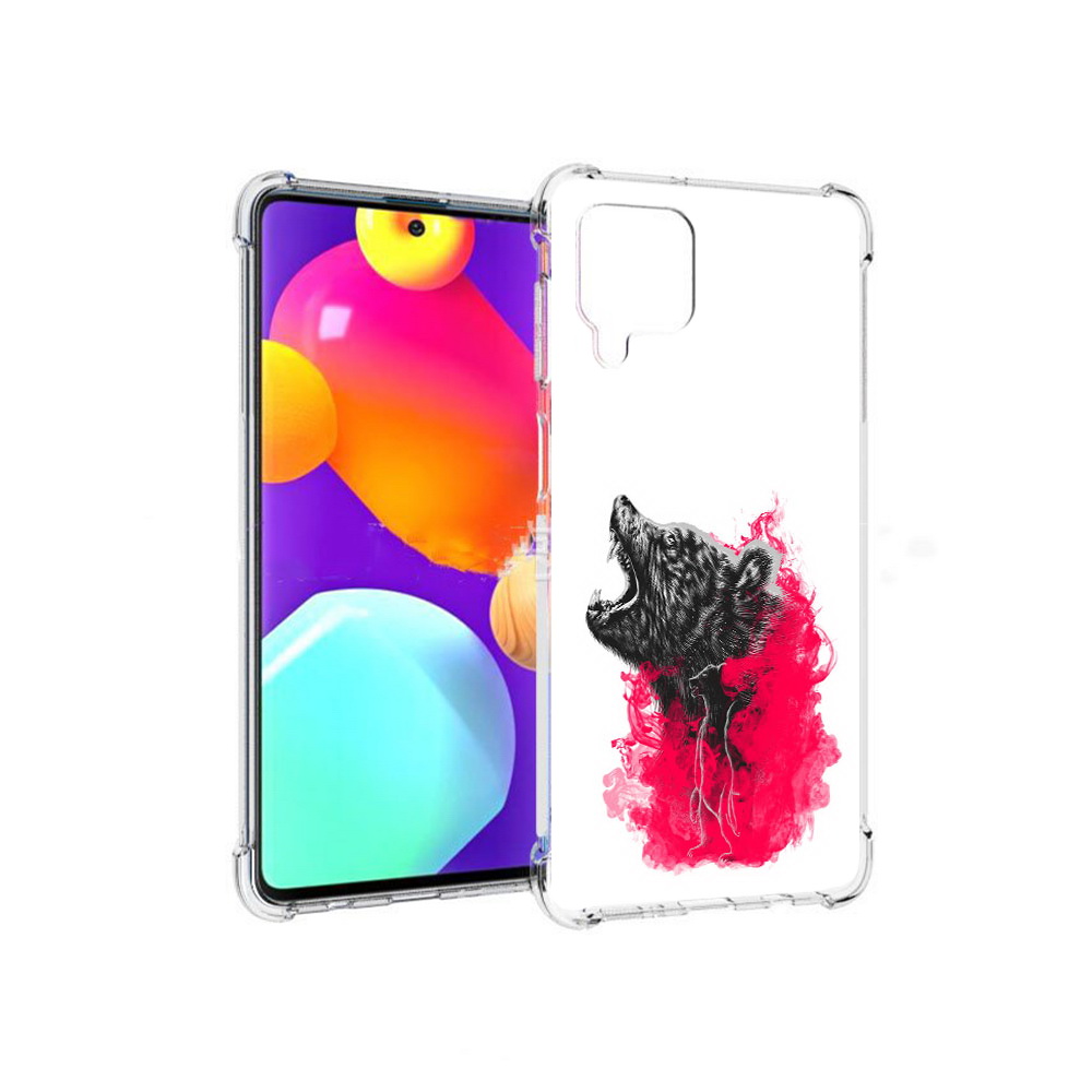 

Чехол MyPads Tocco для Samsung Galaxy M62 медведь в дымке (PT158430.541.463), Прозрачный, Tocco