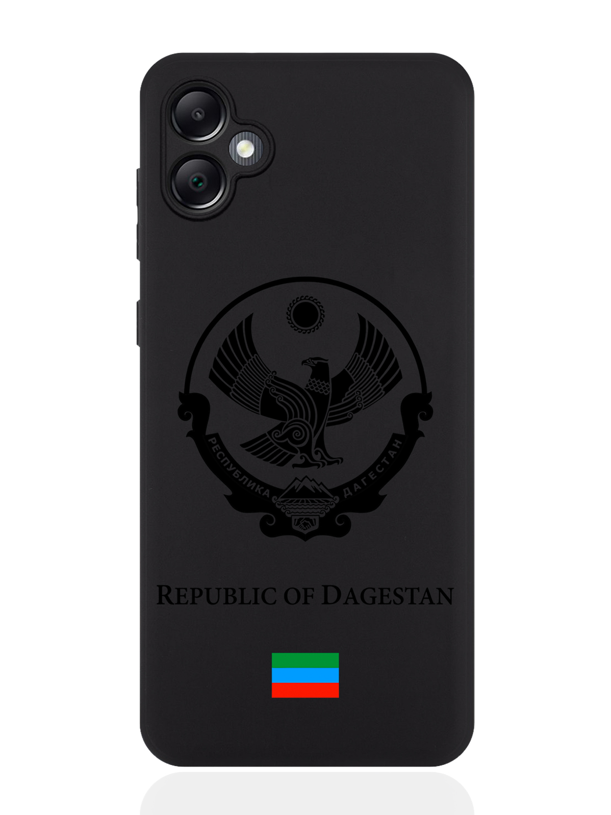 

Чехол SignumCase для Samsung A05 Черный лаковый Герб Дагестана, Samsung