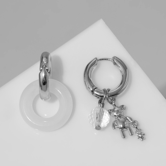 

Серьги из бижутерного сплава Queen fair 10487628, пластик, 10487628