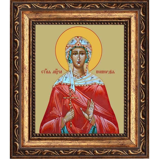 

Конкордия Римская мученица. Икона на холсте.