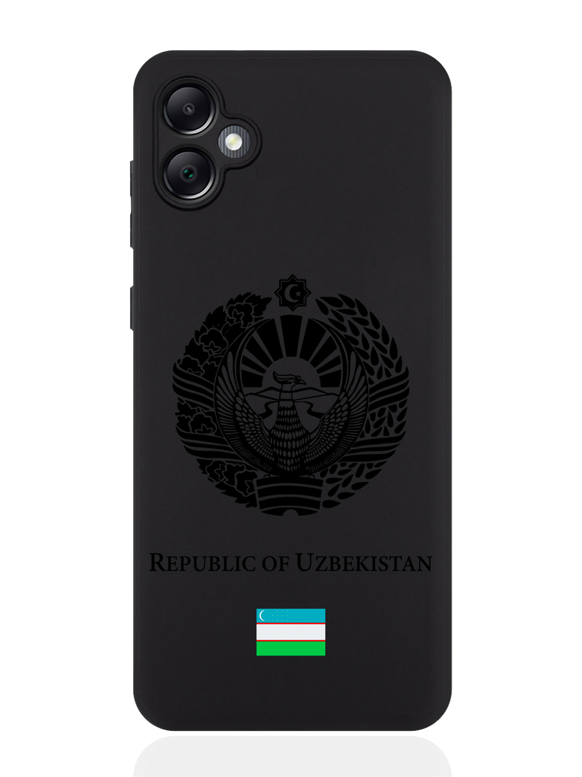 

Чехол SignumCase для Samsung A05 Черный лаковый Герб Узбекистана, Samsung