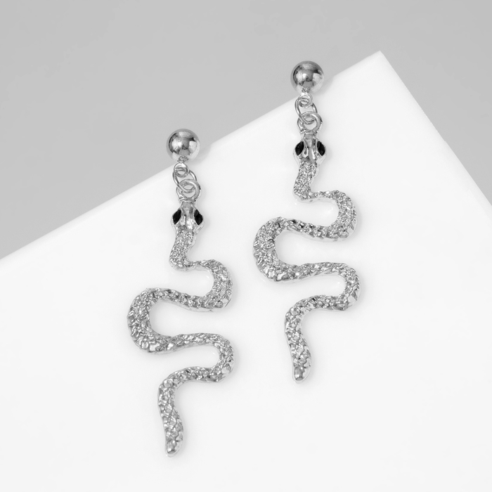

Серьги из бижутерного сплава Queen fair 10487644, стразы, 10487644