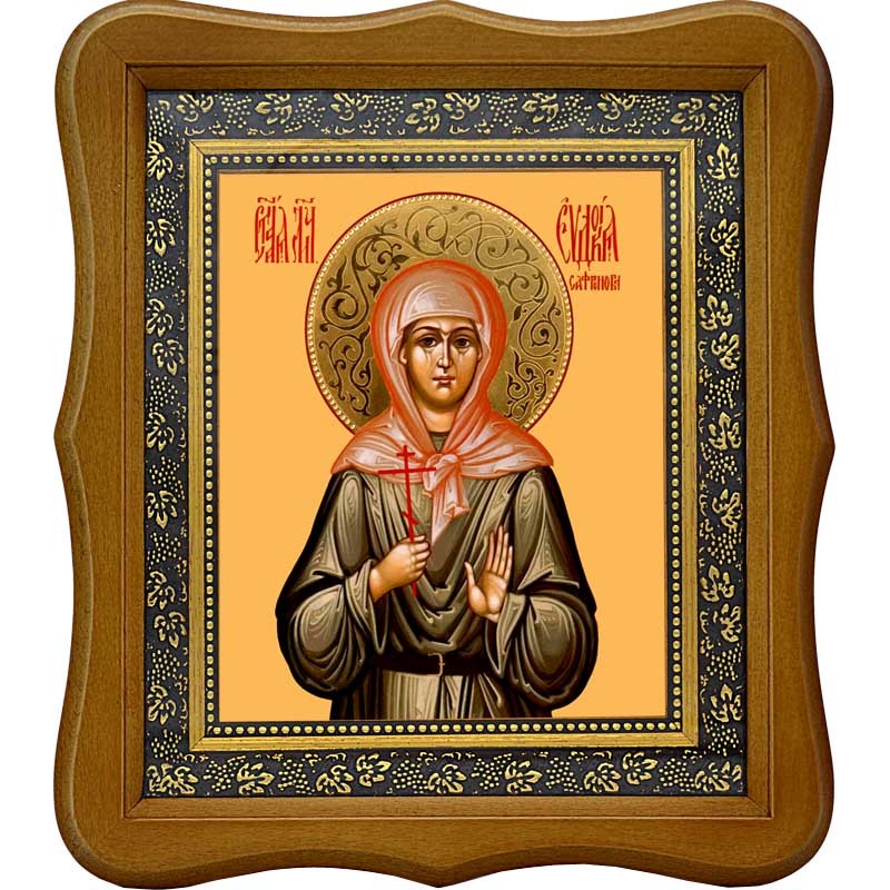 

Евдокия Сафронова мученица. Икона на холсте.