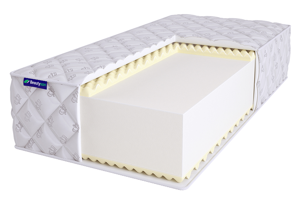 

Матрас Beautyson Roll Foam 21 Massage Double, 180х145, 27 см, беспружинный, Roll Foam 21 Massage Double